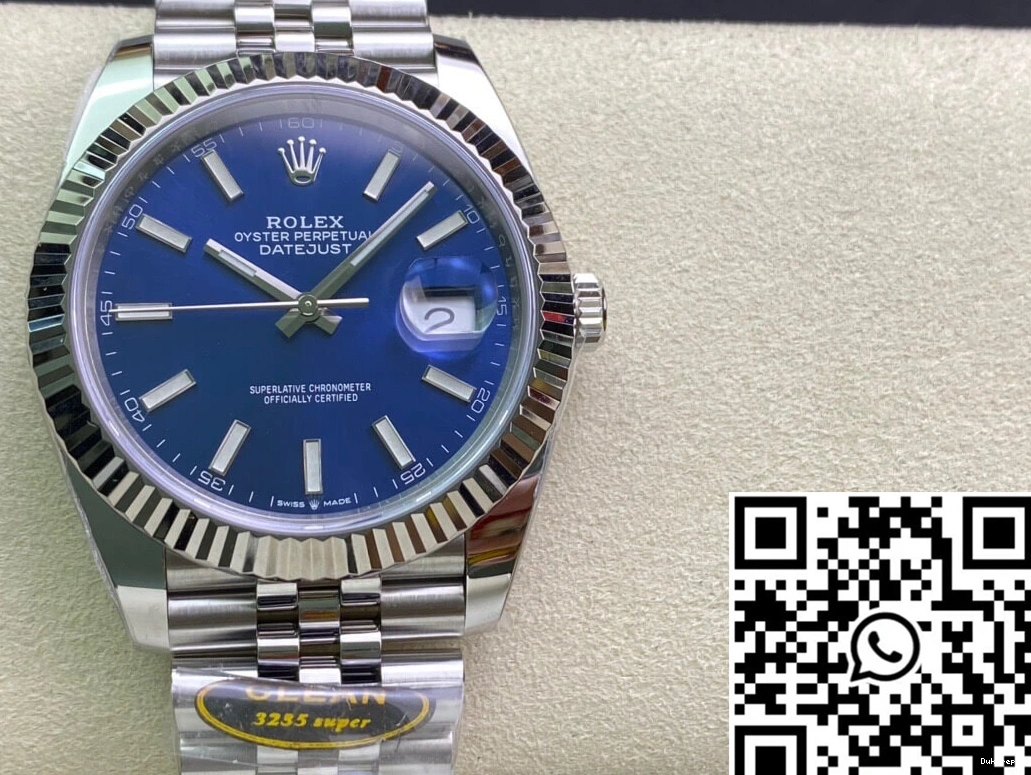 Dial 790 Modern Clean Factory M126334-0002 Rolex Datejust Blue 0817